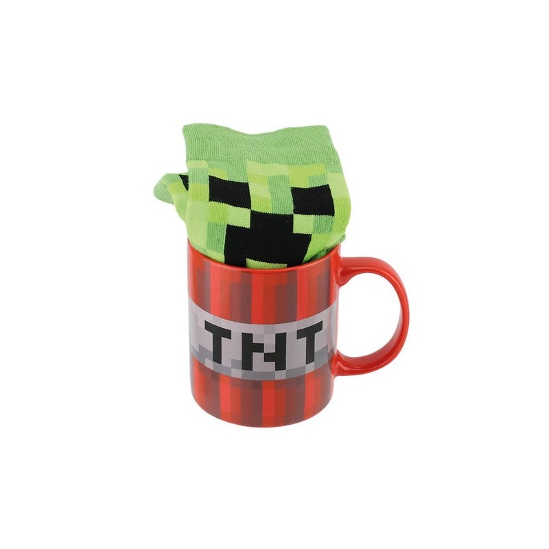 Minecraft Creeper Mug & Socks Set - 1
