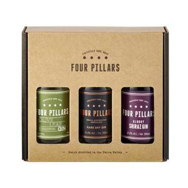 Four Pillars Gin Gift Pack 3 x 200ml - 2
