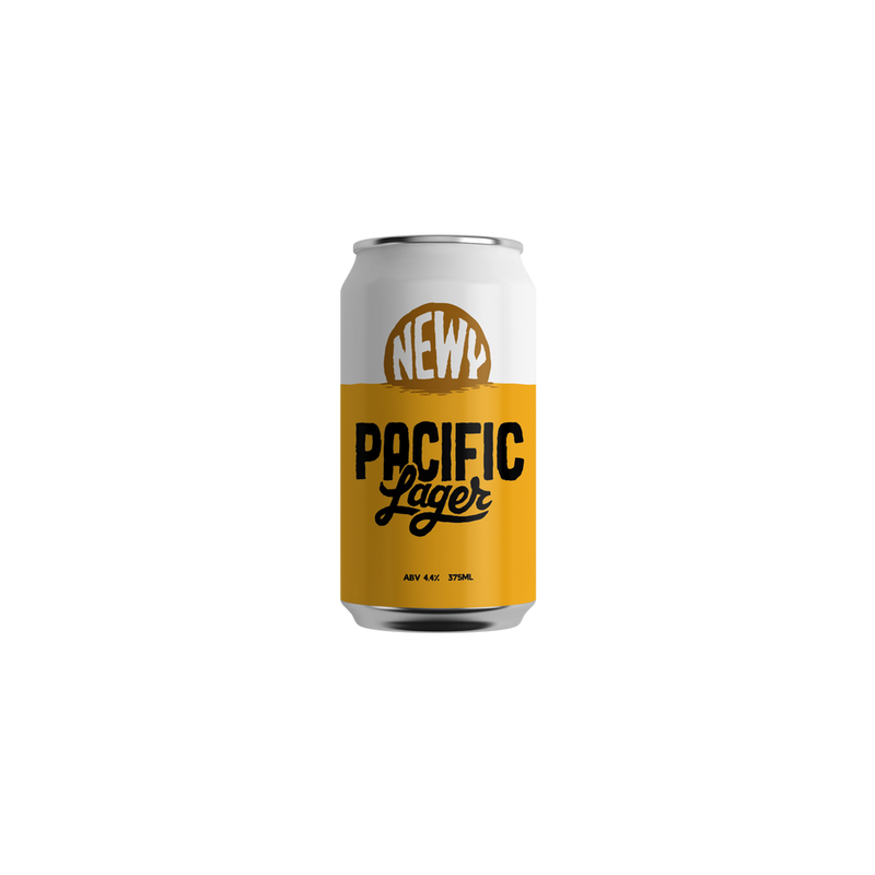 Newy Pacific Lager 375ml Can - 1