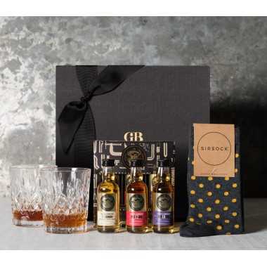 Highlands Whisky and Socks Gift Set - 1