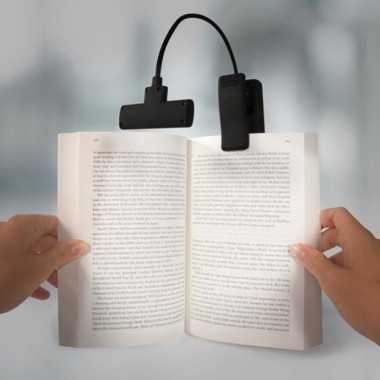 Large Super Bright LED Clip-On Book Light - 1