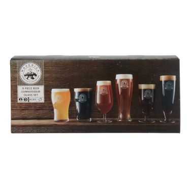 6 Piece Beer Connoisseur Glass Set by Maverick - 4
