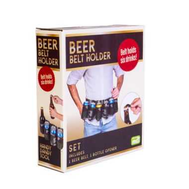 Camo Beer Belt Holder with Bottle Opener - 5