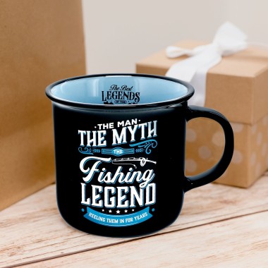 The Man The Myth The Fishing Legend Mug - 1