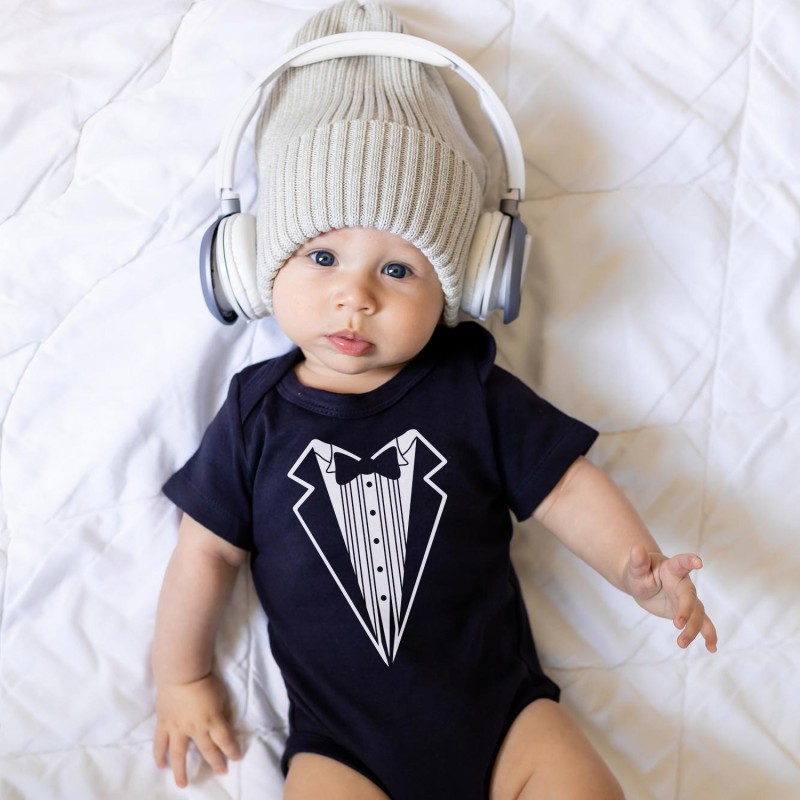 Baby Tuxedo Bodysuit | DadShop