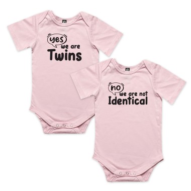 We Are Not Identical Twins Matching Bodysuit - 1