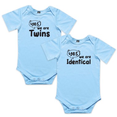 We Are Identical Twins Matching Bodysuit - 3