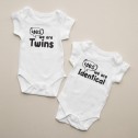 We Are Identical Twins Matching Bodysuit - 4