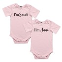 Personalised Tell Twins Apart Twins Matching Bodysuit - 2