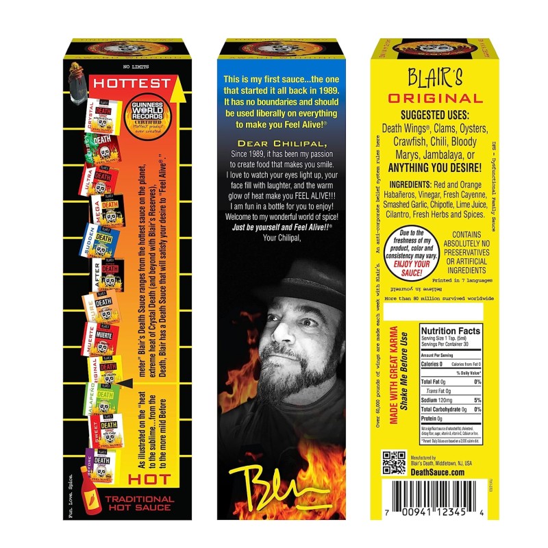 Blair's Original Death Sauce - As Seen On Hot Ones - 2
