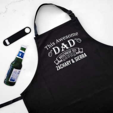 copy of Personalised World's Best Dad Apron - 1