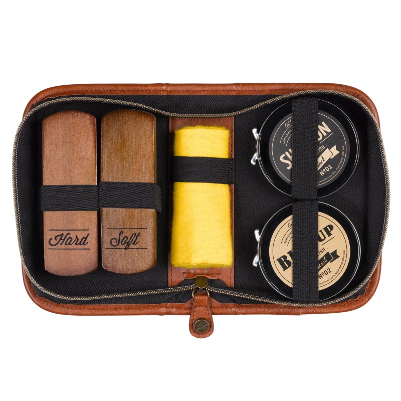 Charcoal Shoe Shine Kit by Gentlemen's Hardware - 3