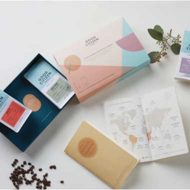 Coffee Sample & Tasting Notes Journal Gift Set by Good Citizen Coffee Co - 1