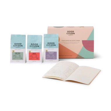 Coffee Sample & Tasting Notes Journal Gift Set by Good Citizen Coffee Co - 2