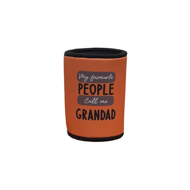 My Favourite People Call Me Grandad Stubby Holder - 1