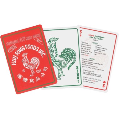 Sriracha Recipes Playing Cards - 3
