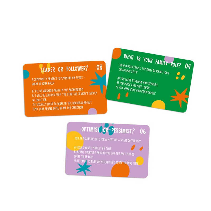 Personality Test Cards | DadShop