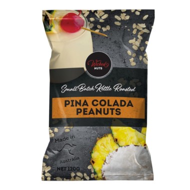 Wicked Nuts Kettle Roasted Pina Colada Peanuts 120g - 1