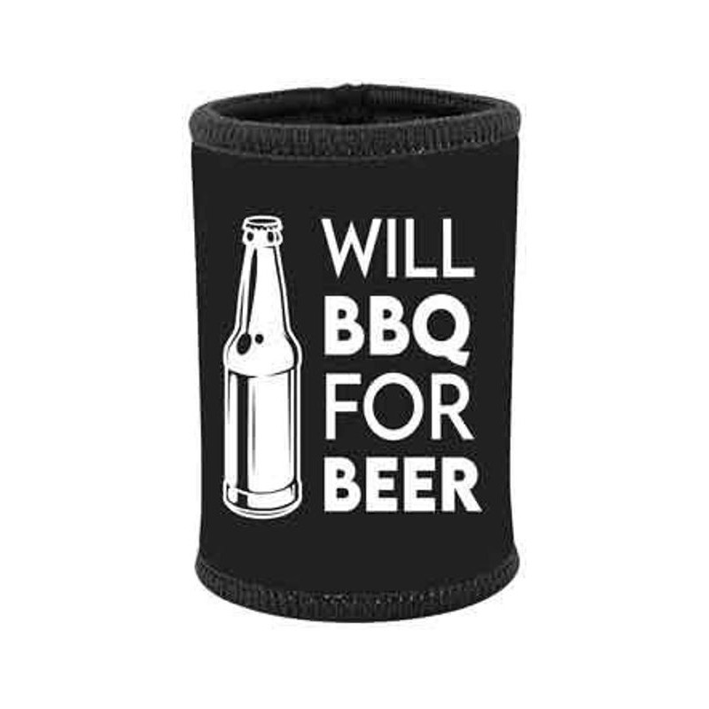 Will BBQ For Beer Stubby Cooler - 1