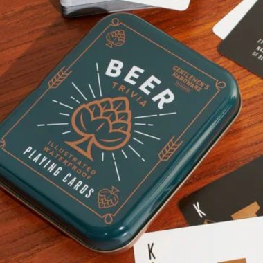 Beer Trivia Playing Cards by Gentlemen's Hardware - 3