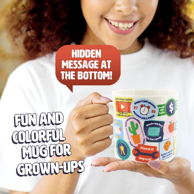 Adulting Achieved Mug by Ginger Fox