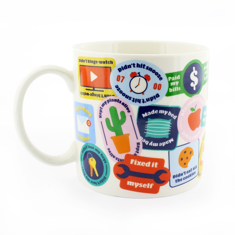 Adulting Achieved Mug by Ginger Fox