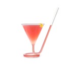 Martini Straw Glass - 2