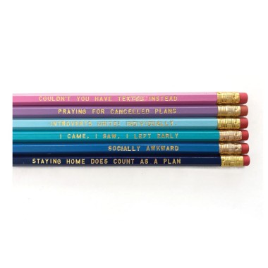 Introvert Pencil Pack - 2