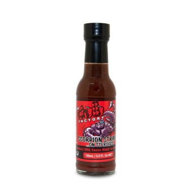 Chilli Factory Scorpion Strike on Steroids - Hottest BBQ Sauce Made in Australia - 1