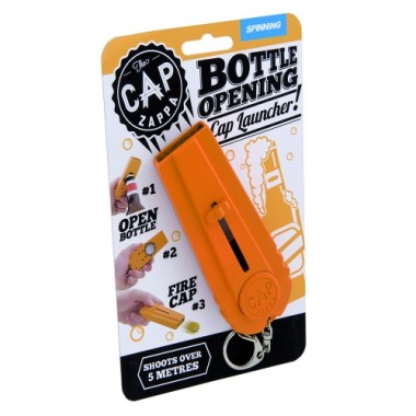 The Cap Zappa - Bottle Opening Cap Launcher - 1