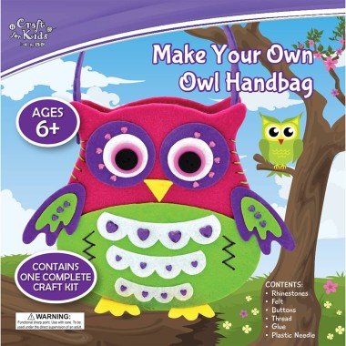 Make Your Own Owl Handbag - 1