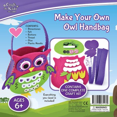 Make Your Own Owl Handbag - 2