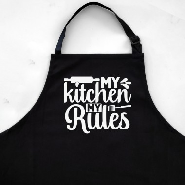 My Kitchen My Rules Apron - 1
