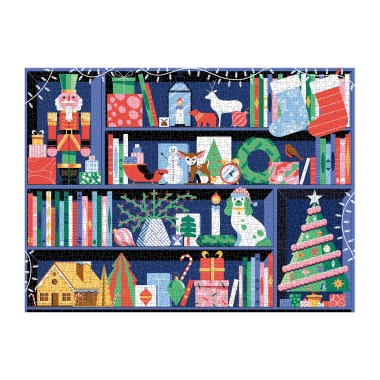 Deck The Shelves 1000pc Christmas Puzzle - 4