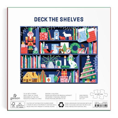 Deck The Shelves 1000pc Christmas Puzzle - 5