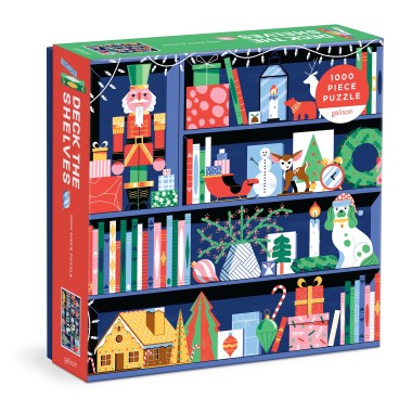 Deck The Shelves 1000pc Christmas Puzzle - 2