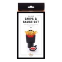 In Car Chips and Sauce Set - 6