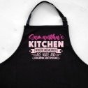 copy of Personalised Apron with Name and Wreath - 1