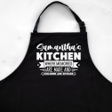 copy of Personalised Apron with Name and Wreath - 3