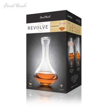 Revolve Spirits Decanter with Stopper By Final Touch - 2