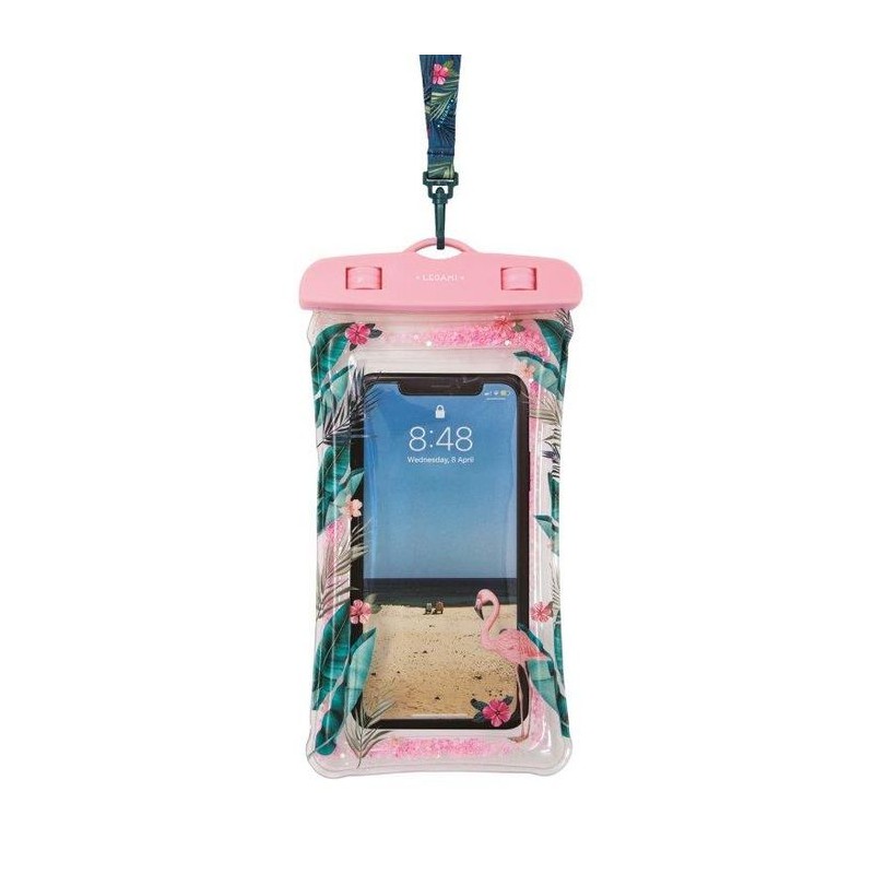 Waterproof Smartphone Pouch - Flamingo - 1