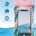 Waterproof Smartphone Pouch - Flamingo - 2