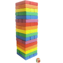 Rainbow Tumble Tower Jenga Game by Harlequin Games - 3