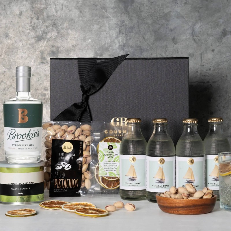 Gin and Tonic With Snacks Gift Set - 1