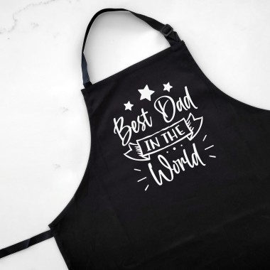 Best Dad in the World Apron - 1
