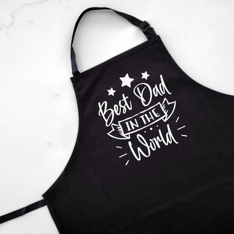 Best Dad in the World Apron - 1