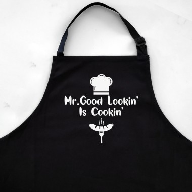 Mr. Good Lookin' Is Cookin' Apron - 2