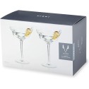 Faceted Martini Glasses Set of 2 By Viski - 2