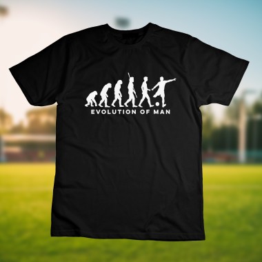 Evolution of Man Soccer T-Shirt - 2