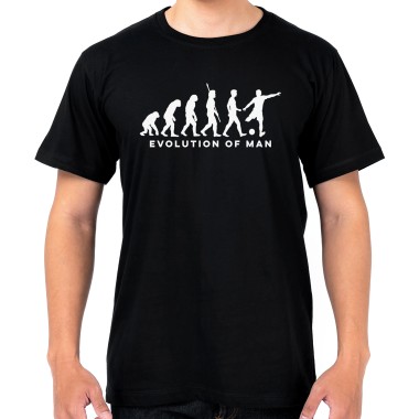 Evolution of Man Soccer T-Shirt - 1